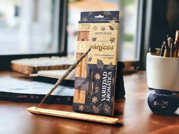 SAHUMERIOS AROMANZA CON PORTA SAHUMERIOS