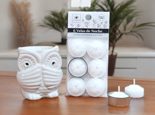 VELAS DE NOCHE X 6 UNIDADES COLGABLES ILUMINARTE