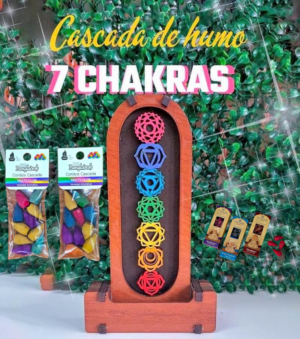 CASCA DE HUMO  7 CHAKRAS FIBROFACIL
