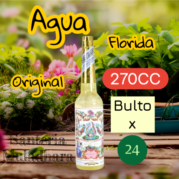 AGUA FLORIDA X BULTO DE 24 UNIDADES