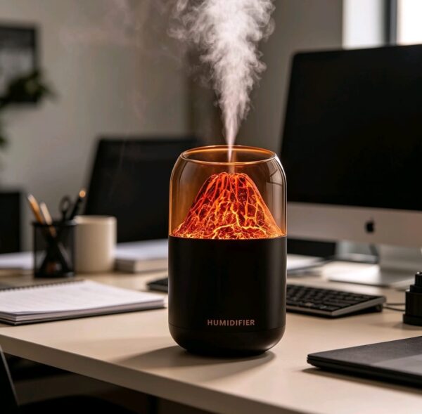 Humidificador Volcan CON FILTRO.300 ml 13,5 cm