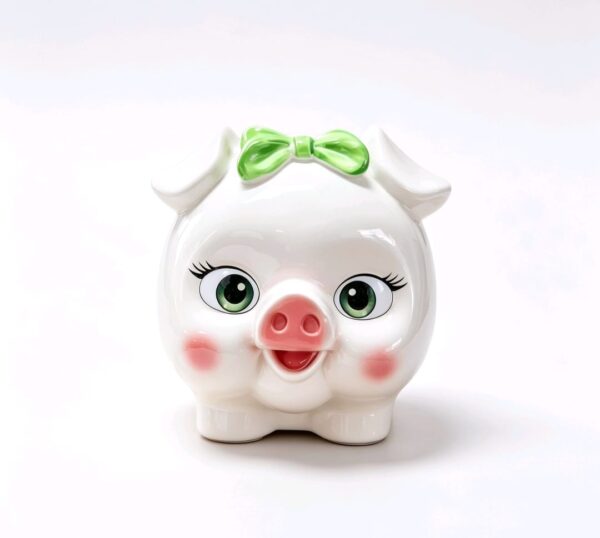 ALCANCIA CERDITO BLANCO