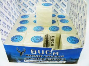ALCANFOR REFINADO 4 PASTILLAS PACK C/U