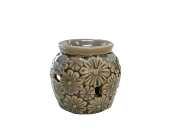 Hornillo Flores Labradas 7cmx 16